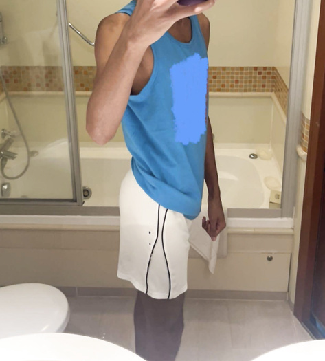 Here is a photo of me on this app.