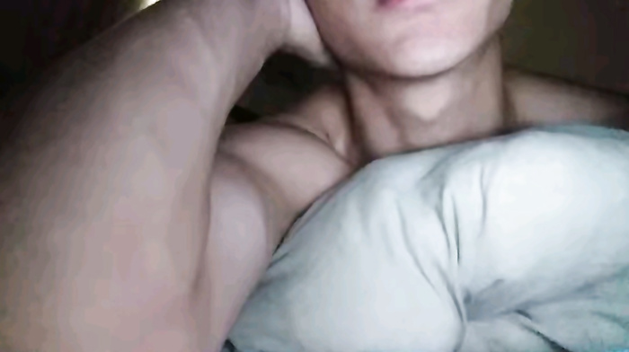 Laying horny and comfy in my bed