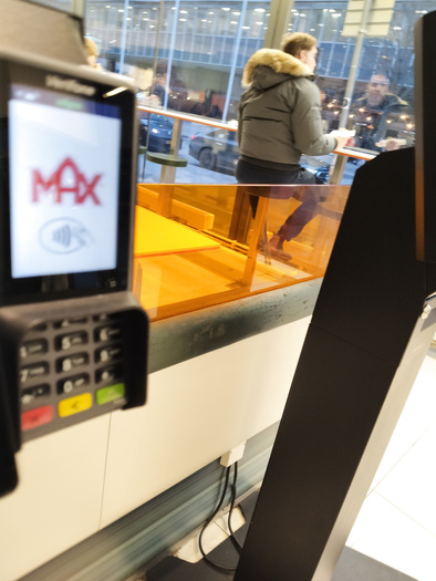 Took pic off guys ass in resturant