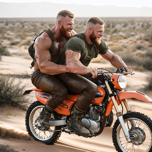 2 riders in the saddle = double up fun! how i would like to ride a dirtbike with a buddy ...