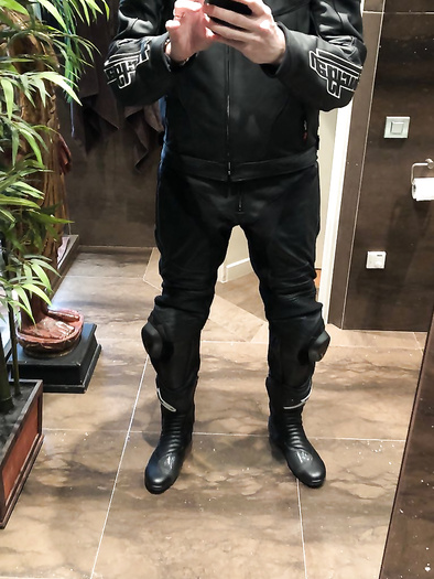 Biker leather gear