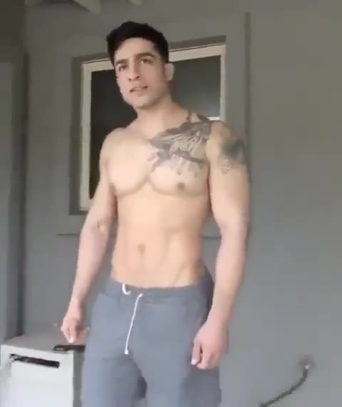 He didn't wanna show me at first, but I knew he was hung