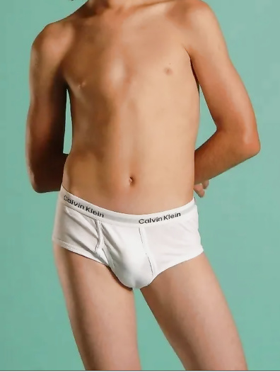I. love white briefs!
