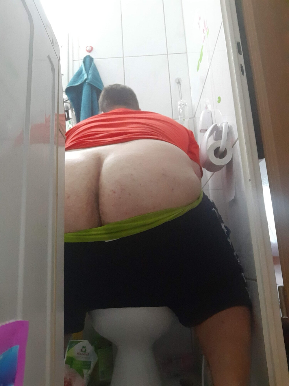 My ass in tight shorts vol.3: 12 nude pics