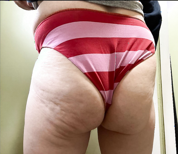 These are of me naked and in a swimsuit, panties