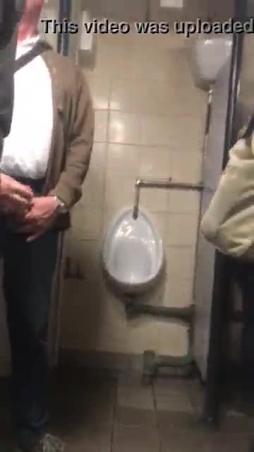 Spying on guys masturbating in public toilets