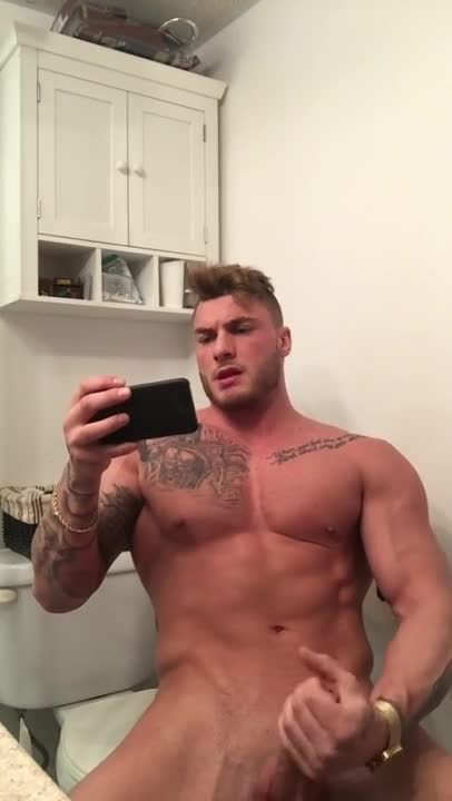 Beautiful stud doing his solo show