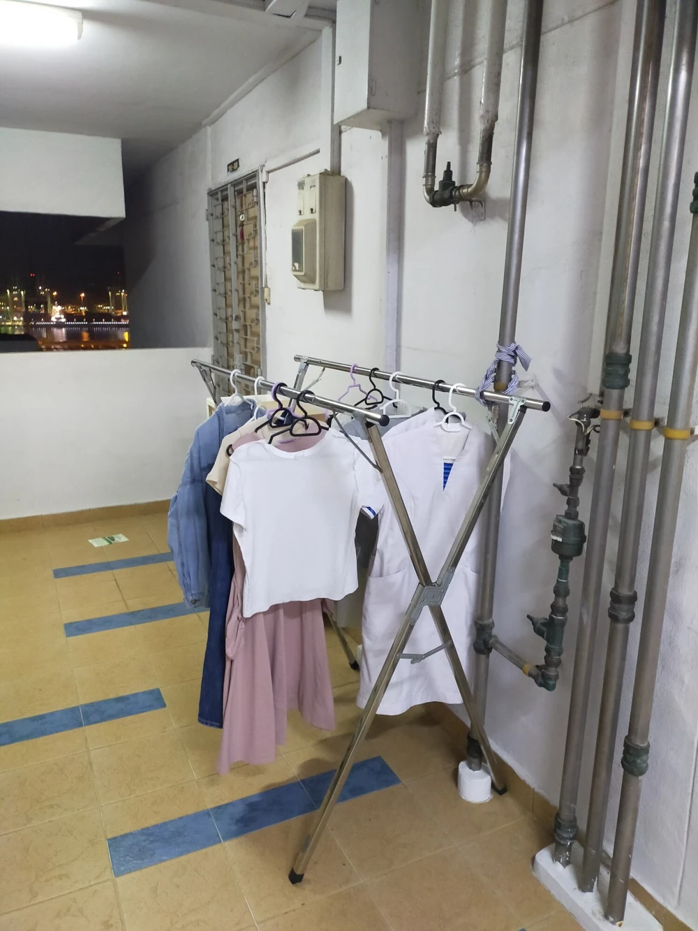 Secretly wearing a random woman's nurse dress.: 14 nude pics