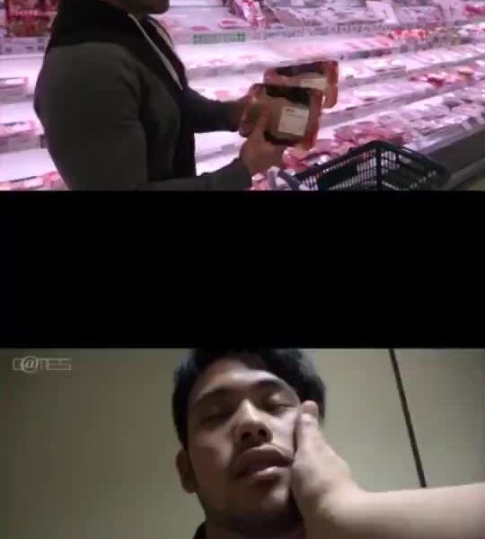 Cute asian personal trainer goes shopping and got lucky